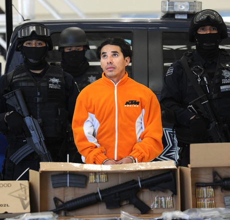 Mexican Federal Police Officers Alleged Colombian Editorial Stock Photo ...