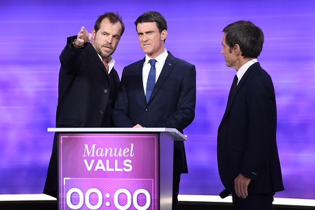 French left-wing primaries runoff, Paris, France - 25 Jan 2017