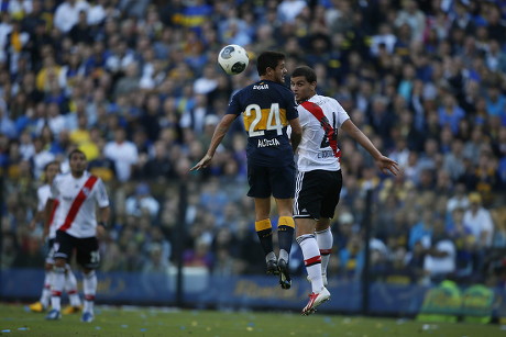Argentinean Boca Juniors Soccer Team Player Editorial Stock Photo
