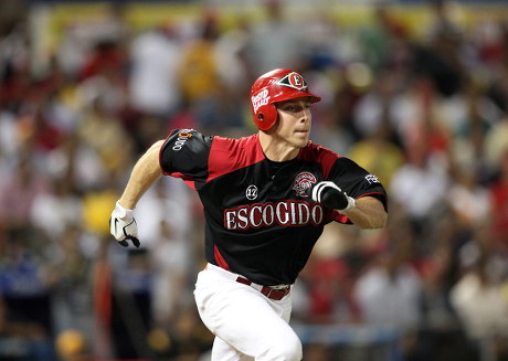 Leones Del Escogidos Andy Dirks Runs Editorial Stock Photo - Stock