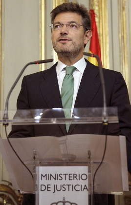 Spain Government Justice Minister - Sep 2014