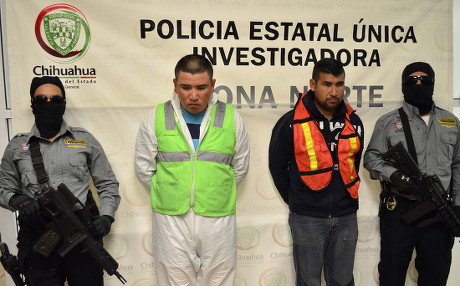 Mexican Authorities Present Edgar Uriel Guevara Editorial Stock Photo ...