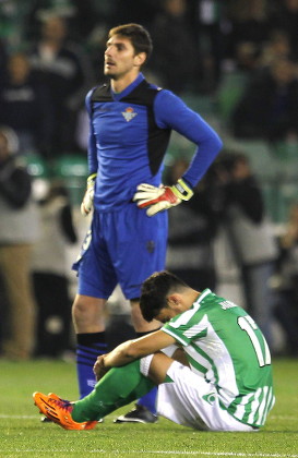 Real Betis Argentinian Goalkeeper Guillermo Sara Editorial Stock Photo