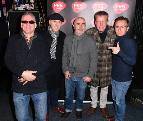 Madness present the PRS Music Heritage Award plaque to the Dublin Castle pub, London, UK - 26 Jan 2017
