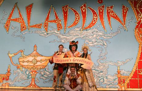 Aladdin pantomime photocall, New Victoria Theatre, Woking, Surrey, Britain - 17 Oct 2008