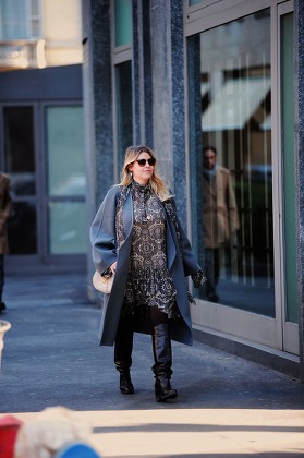 Barbara Berlusconi out and about, Milan, Italy - 26 Jan 2017