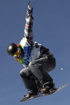 Shaun White (USA), FEBRUARY 17, 2010 - Snowboarding : Shaun White