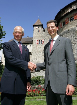 Liechtenstein Royals Handover - Aug 2004