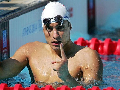 British Swimmer James Goddard Reacts After Editorial Stock Photo ...