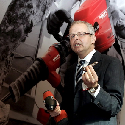 Ceo Bo Risberg Hilti Ag Pictured Editorial Stock Photo - Stock Image ...