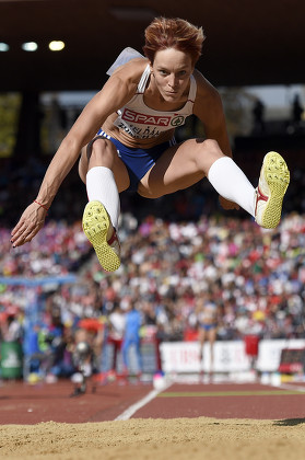 Dana Veldakova Slovakia Competes Womens Triple Editorial Stock Photo ...