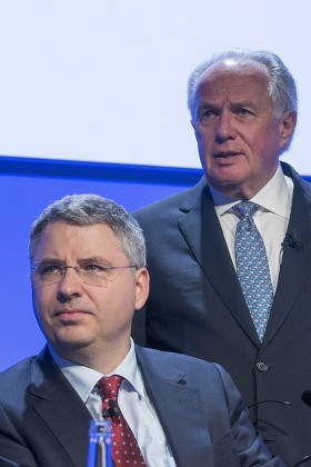 Severin Schwan L Ceo Roche Franz Editorial Stock Photo - Stock Image ...