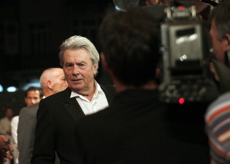 French Actor Alain Delon Arrives He Editorial Stock Photo - Stock Image ...