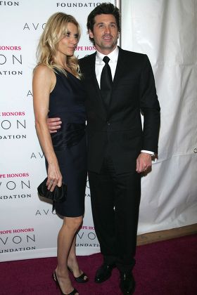 Patrick Dempsey Wife Jillian Fink Editorial Stock Photo - Stock Image