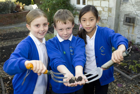 __COUNT__ Children of Bishopstone Primary School who have dug up over ...