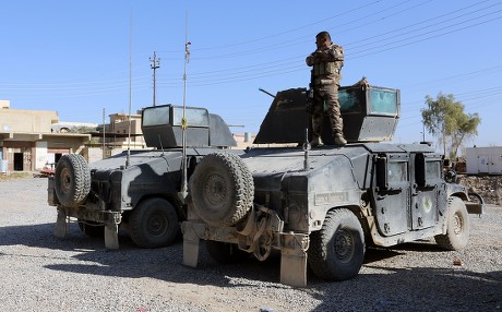 Iraqi Army Special Forces Stand Guard Editorial Stock Photo - Stock ...