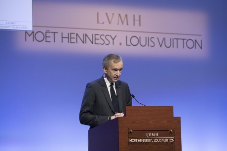 Lvmh Moet Hennessy Louis Vuitton Ceo Editorial Stock Photo - Stock Image