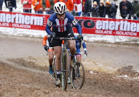 Dutch Marianne Voss Crossing Finish Line Editorial Stock Photo - Stock ...