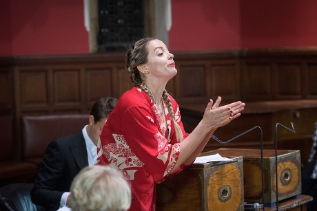 Cherry Healey at the Oxford Union, UK - 26 Jan 2017