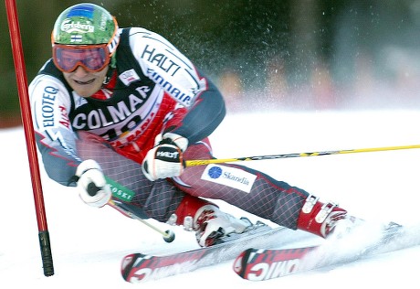 Finnish Kalle Palander Action During First Editorial Stock Photo ...