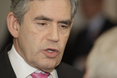 Gordon Brown campaigns in the Glenrothes by-election, Cardenden, Fife, Britain - 31 Oct 2008