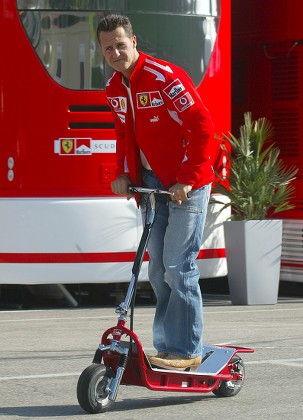 German F1 Driver Michael Schumacher Arrives Editorial Stock Photo