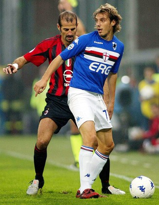Italy Soccer Genoa Ac Milan - Oct 2004