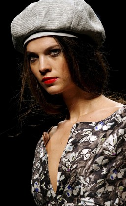 Model Takes Catwalk Wearing Creation Mariella Editorial Stock Photo ...