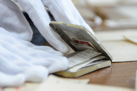 Documents Former Majdanek Concentration Camp Prisoner Editorial Stock