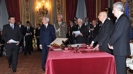 Italy New Government - Nov 2011
