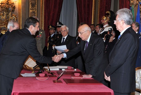Italy New Government - Nov 2011