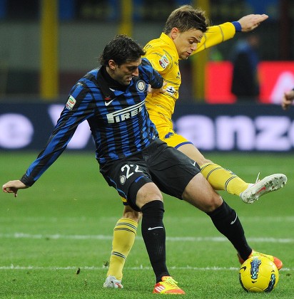 Inter Milan Argentinian Forward Diego Milito Editorial Stock Photo ...