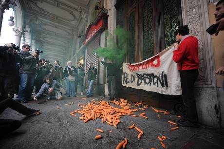 Italy Students' Protest - Oct 2012