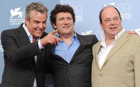 (l-r) Actor Danny Huston Film Director Bernard Rose and Actor Matthew Jacobs Pose During the Photocall For 'Boxing Day' During the 69th Venice International Film Festival in Venice Italy 02 September 2012 the Movie is Presented out of Competition During the Festival Which Runs From 29 August to 08 September Italy Venice
