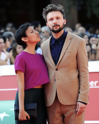 Belgium Director Gust Van Den Berghe (r) and Producer Natalia Trevino (l) Arrive For the Premiere of the Movie 'Lucifer' at the 9th Annual Rome Film Festival in Rome Italy 19 October 2014 the Festival Runs From 16 to 25 October Italy Rome