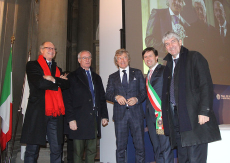 Italian Football Hall of Fame awards ceremony, Florence, Italy - 17 Jan 2017