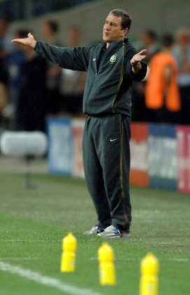 Brazilian Soccer Coach Carlos Alberto Parreira Editorial Stock Photo