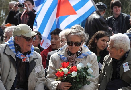 Survivors Death March Attend Reopening Ceremony Editorial Stock Photo