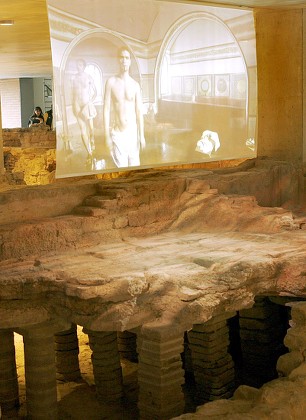 Remains Old Roman Thermal Bath Captured Editorial Stock Photo - Stock Image | Shutterstock