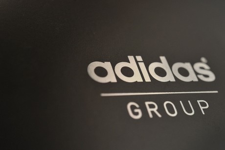 Logo Adidas Group Pictured Balance Press - Foto de stock de contenido editorial: imagen de stock Shutterstock Editorial