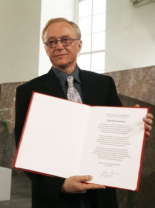 Israeli Writer David Grossmann Presents the Award of the Peace Prize of the German Book Trade in the Paulskirche in Frankfurt Germany 10 October 2010 Grossmann is Awarded the Peace Prize of the German Book Trade For His Books 'Demonstrating That the Violence and Hatred in the Middle East Can Be Overcome Only by Listening and Using the Power of the Word ' According to the Jury Germany Frankfurt Am Main