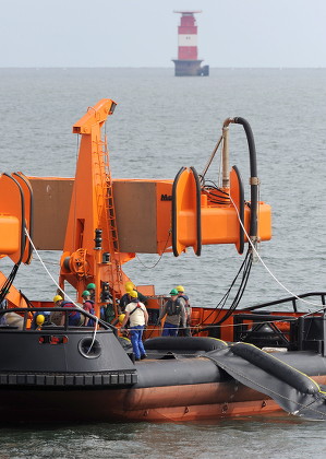 Crew Members Multipurpse Ship Mellum Bring Editorial Stock Photo ...