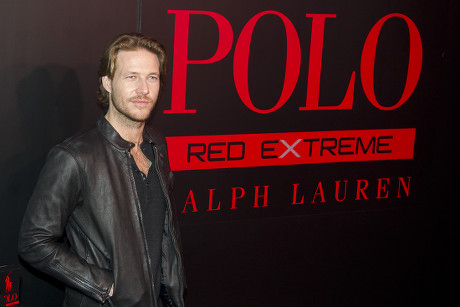 Ralph Lauren 'Polo Red Extreme' fragrance photocall, Madrid, Spain - 01 Feb 2017