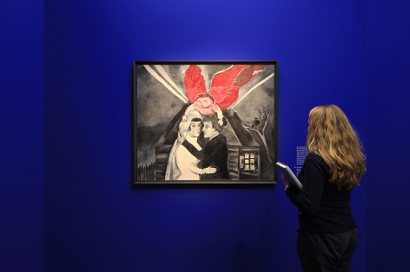 Eyes Work Marc Chagall Bucerius Art Editorial Stock Photo - Stock Image