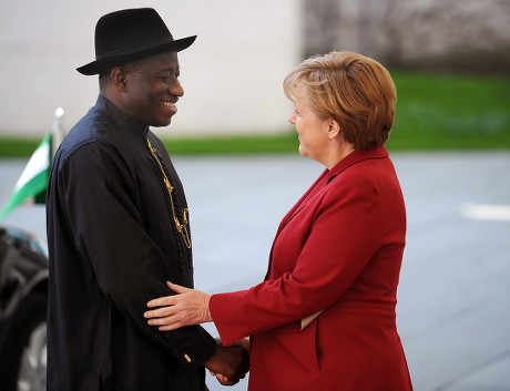 Germany Nigeria President Visits - Apr 2012