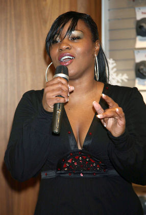 Rachel Hylton performing at Brent Cross Shopping Centre, London, Britain - 28 Nov 2008
