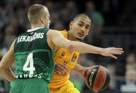 __COUNT__ Zalgiris Kaunas V FC Barcelona, Euroleague Basketball Game ...