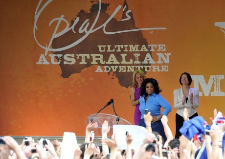 Australia Entertainment Oprah Winfrey Show Melbourne - Dec 2010