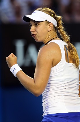 Sabine Lisicki Germany Reacts After Winning Editorial Stock Photo