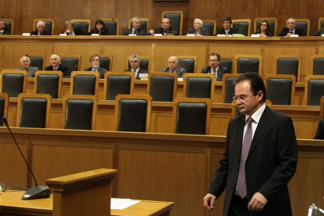 Greece Justice Former Finance Minister Trial - Feb 2015